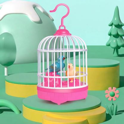 Sprechendes Vogelkäfig-Spielzeug für Kinder