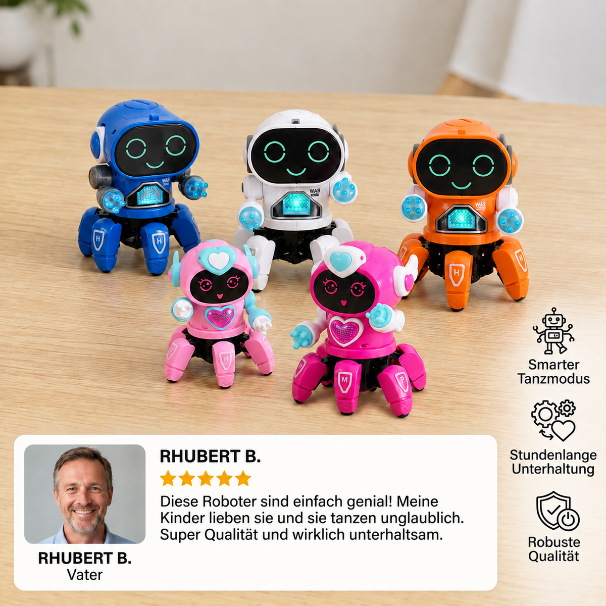 Intelligentes Tanzroboter-Spielzeug