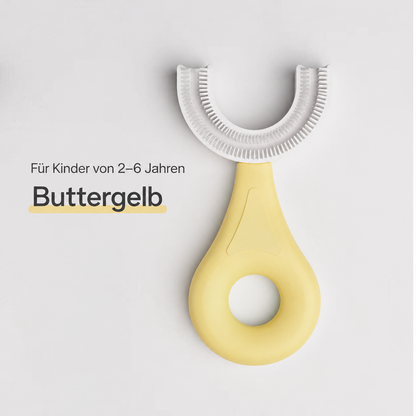 U-förmige Zahnbürste für Kinder
