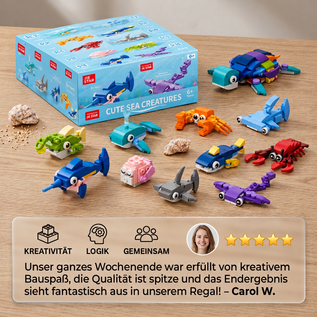 Tier-Bausteinset