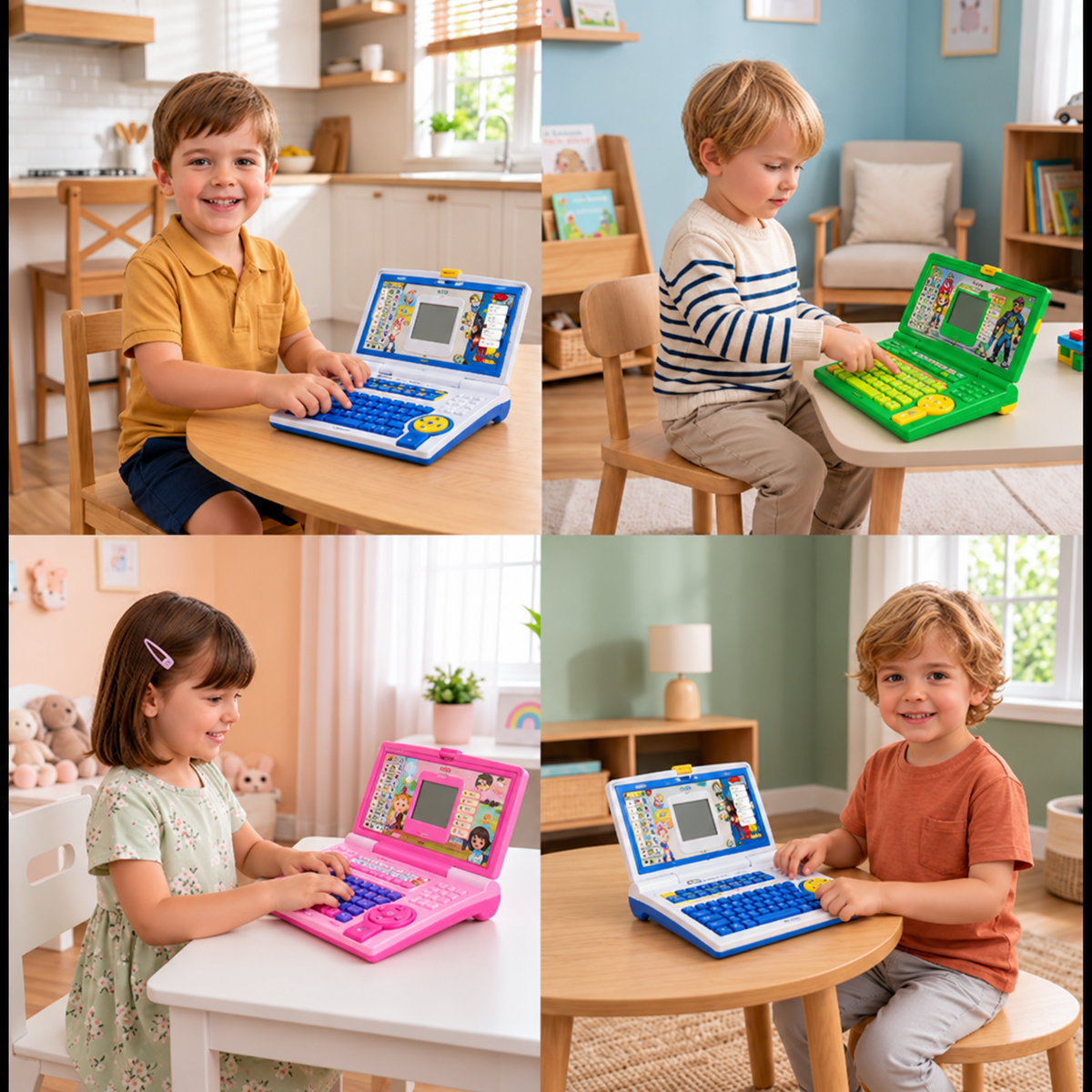 Interaktiver Lern-Laptop für Kinder