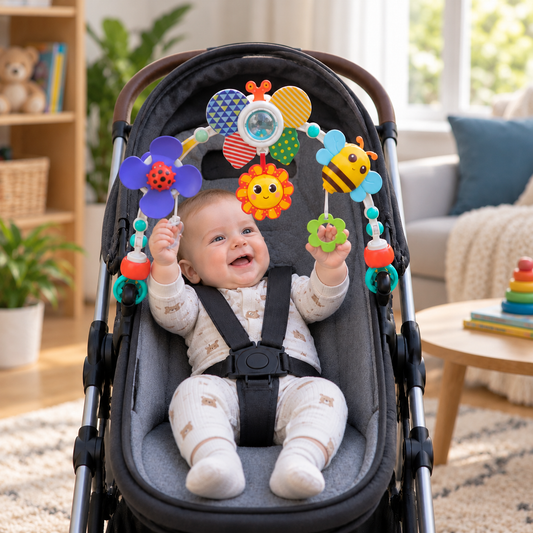 Hängespielzeug für den Kinderwagen