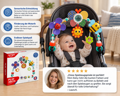 Hängespielzeug für den Kinderwagen