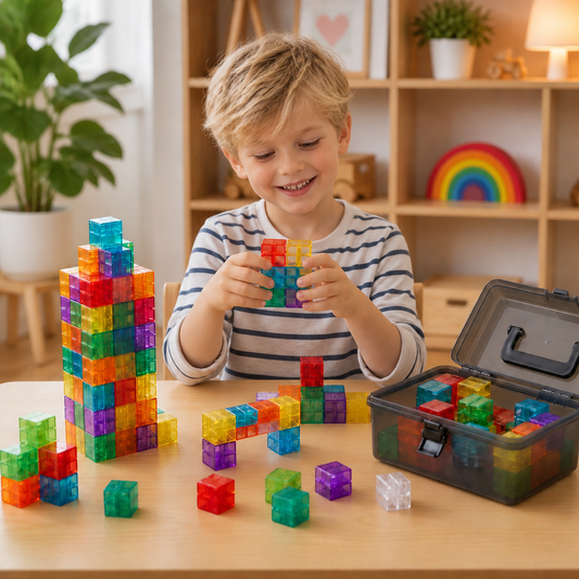 Montessori-Würfel-Bausatz für Kinder