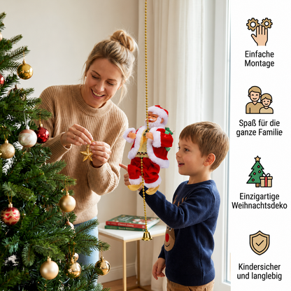 Kletternder Weihnachtsmann Spielzeug