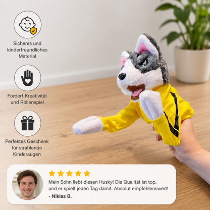 Boxender Husky – lustiges Kinderspielzeug