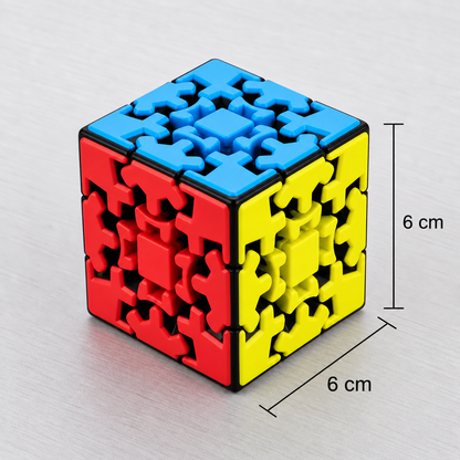 Zahnrad-Zauberwürfel 3×3×3 – Mechanisches Geduldsspiel
