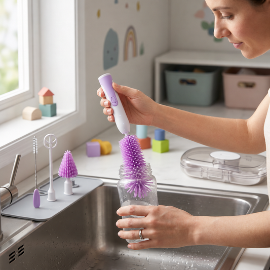 Multifunktionaler 6-in-1-Flaschenreiniger für Babys