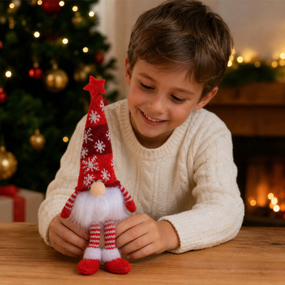 Leuchtende LED-Weihnachtswichtel-Dekorationen