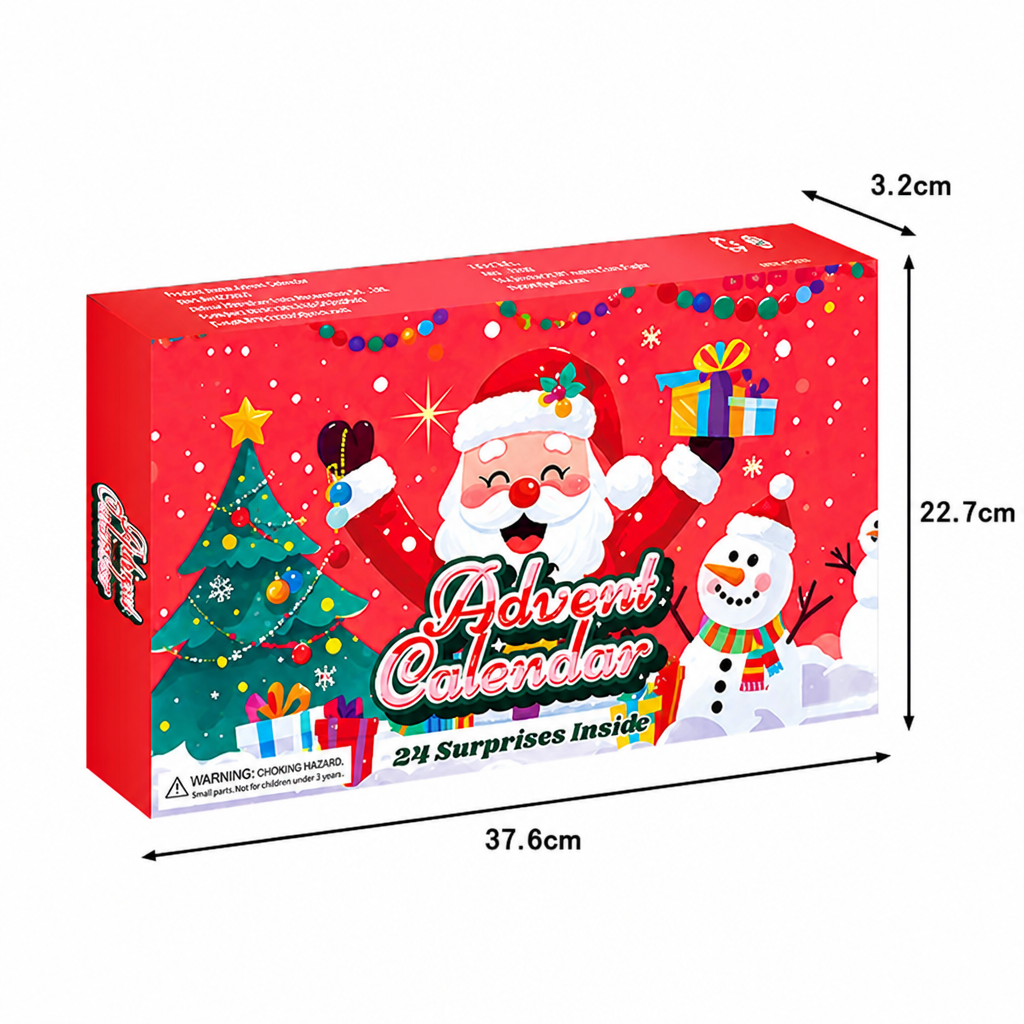 24-Tage-Cartoon-Auto-Adventskalender