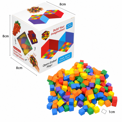 Kreative sensorische Klebewürfel – Sticky Cubes