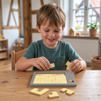 Holz-Tangram-Puzzlespiel
