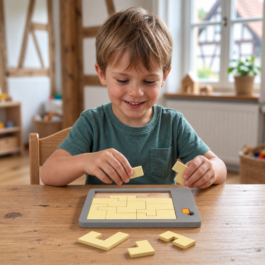 Holz-Tangram-Puzzlespiel