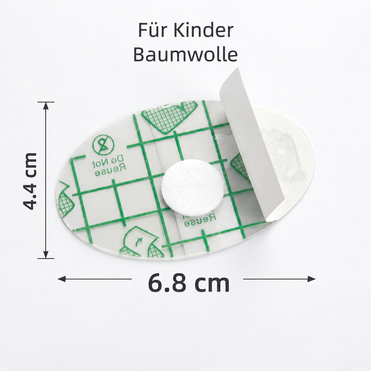 Wasserfester Ohrschutzfolie für Kinder