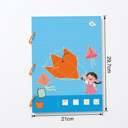 Interaktives Geometrie-Lernbuch für Kinder