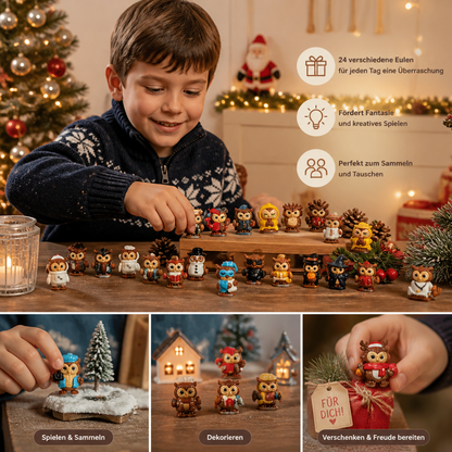 24-Tage Eulen-Adventskalender