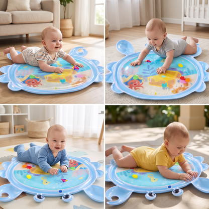 2-in-1 interaktives Bauchlage-Spielzeug & Spielmatte