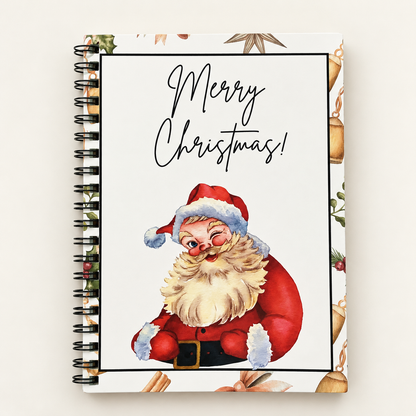 DIY-Weihnachts-Geschenkkartenbuch – Spiralgebundener Geschenk-Organizer für die Feiertage