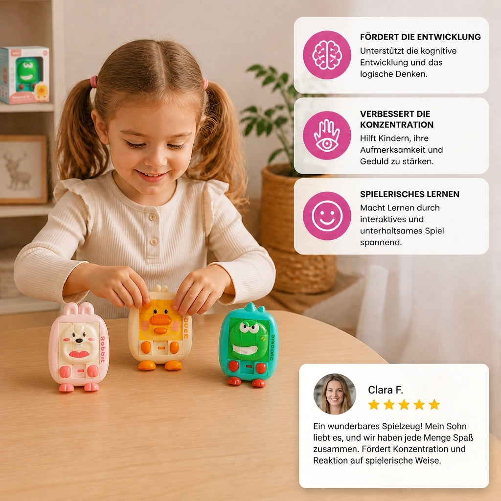 Lernspiel "Tier-Schiebepuzzle“