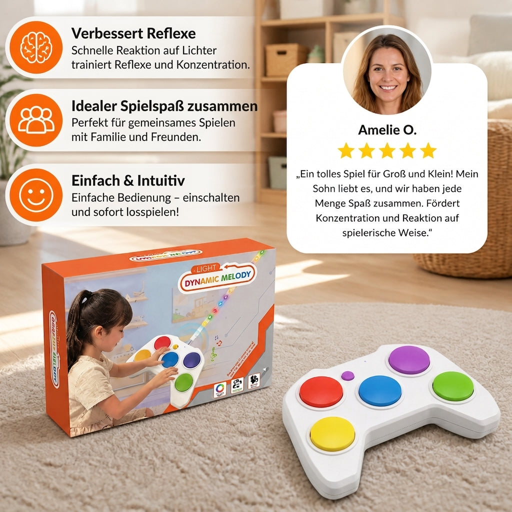 "Light Defense Challenge“ – Interaktives LED-Reflexspiel