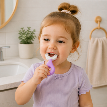 U-förmige Zahnbürste für Kinder