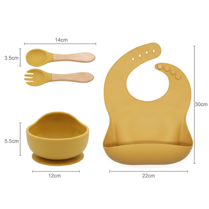 Silikon-Esslernset für Babys