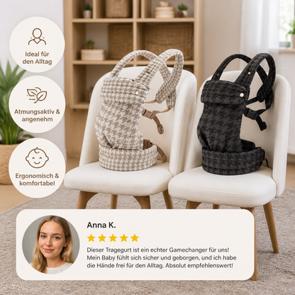 Ergonomische Babytrage – Atmungsaktiv & verstellbar