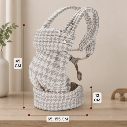 Ergonomische Babytrage – Atmungsaktiv & verstellbar