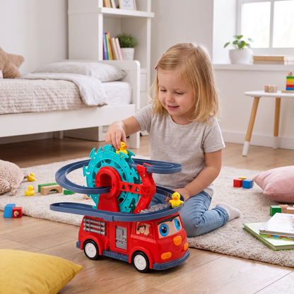 Feuerwehr-Entenrutsche – Spielzeug