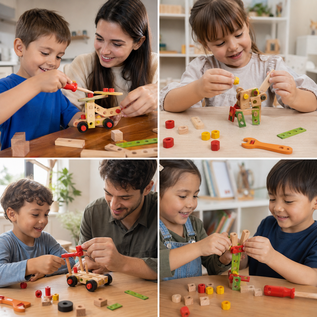 WoodCraft – Lernset für Kinder