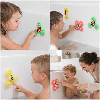Interaktives Badespielzeug mit Drehrad – So macht Baden Spaß!