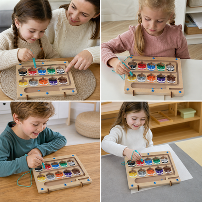 WonderMaze – Magnetisches Montessori-Labyrinth-Spielzeug