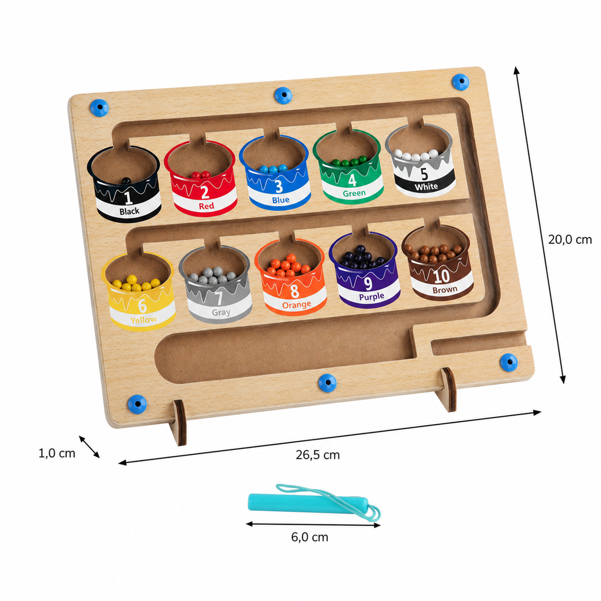 WonderMaze – Magnetisches Montessori-Labyrinth-Spielzeug
