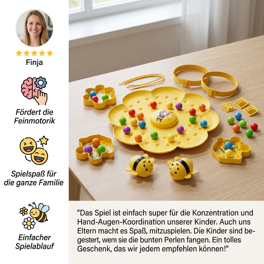 Bienen-Perlen-Angel-Abenteuerspiel