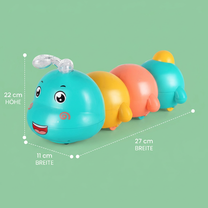Teilbare magnetische Raupe – Krabbelspielzeug für Kinder