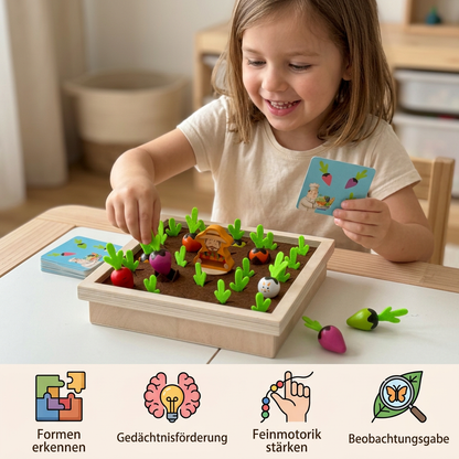 Montessori-Filzspielzeug Bauernhof