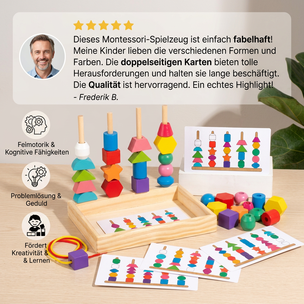 Montessori-Formen- und Farbenspiel