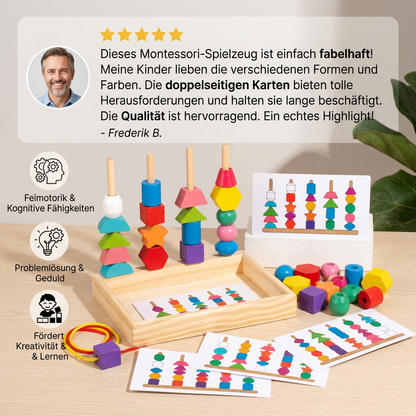 Montessori-Formen- und Farbenspiel