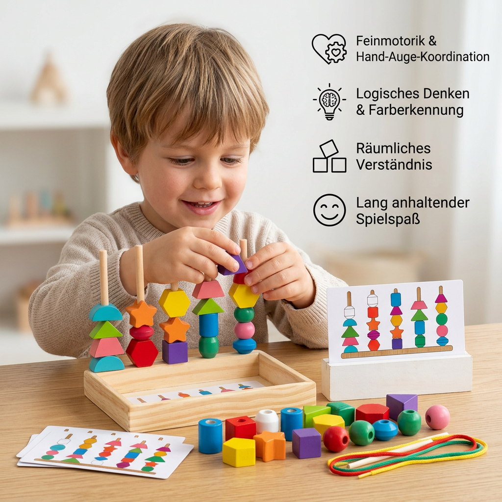 Montessori-Formen- und Farbenspiel