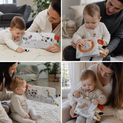 Sensorisches Plüschspielbuch für Kinder