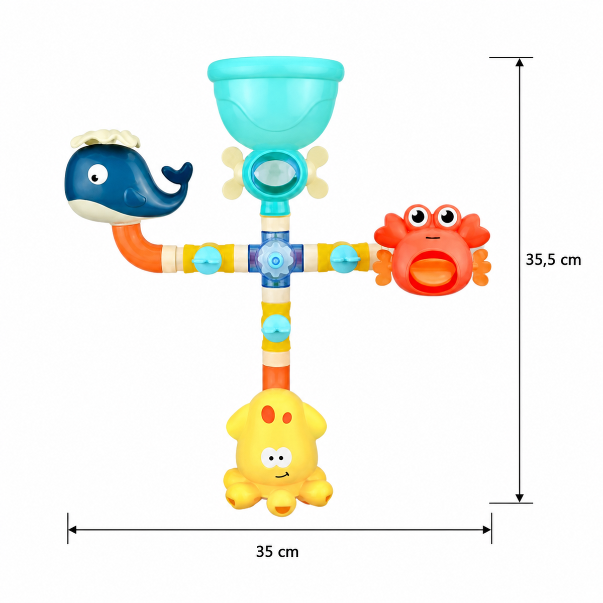 Badewannen-Rohrspielzeug