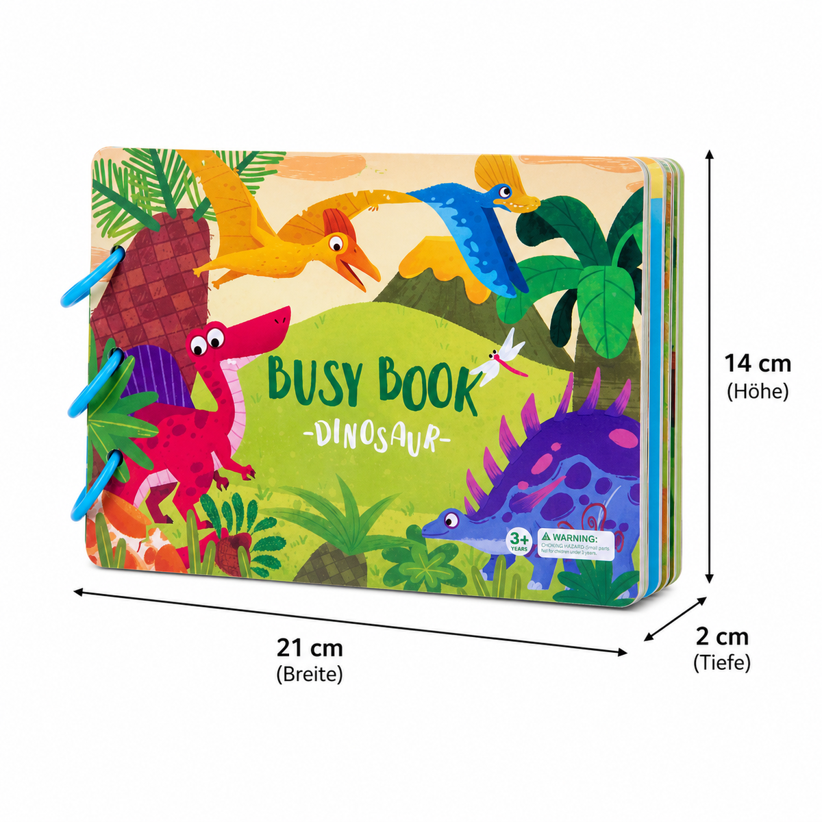BusyBook – Robustes Montessori-Geschichtenbuch