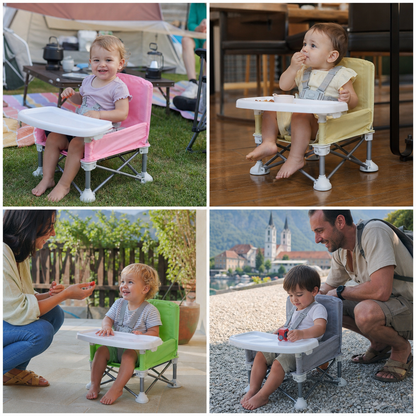 KiddyThrone – Tragbarer Campingstuhl für Kleinkinder