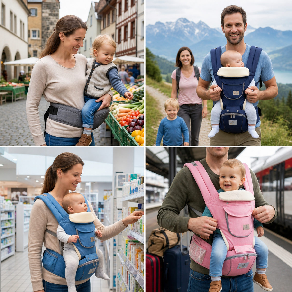 ActiveBuddy – 3-in-1-Babytrage