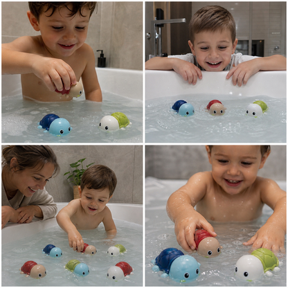 Badefreunde – Schwimmendes Badespielzeug
