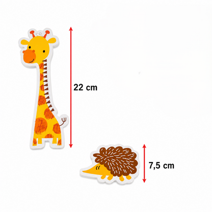 Klebrige Bade-Tierfiguren – Kinderspielzeug
