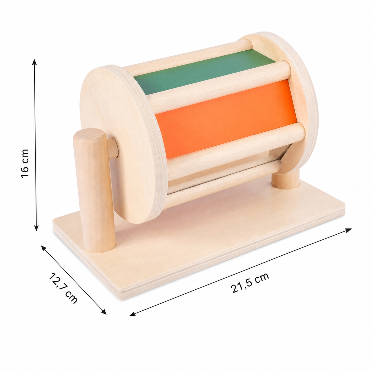 Montessori Drehbare Holzbox für Kleinkinder