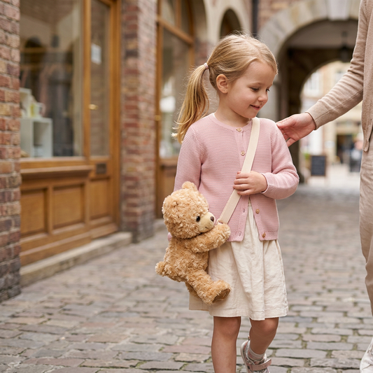 Kuschelige Schultertasche – Dein Plüschbegleiter