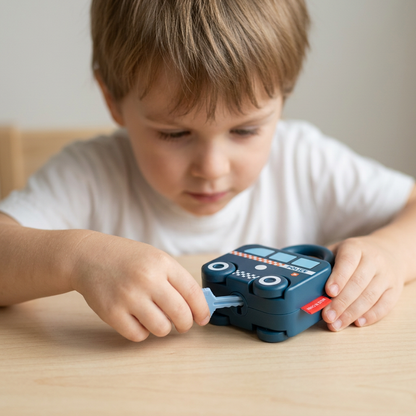 Lock & Play – Montessori-Lernspielzeug für Kleinkinder mit interaktiven Verschlüssen