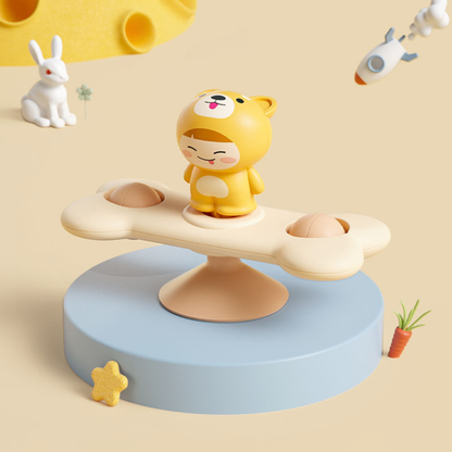 Montessori Saugnapf Spinner – Rotierendes Lernspielzeug